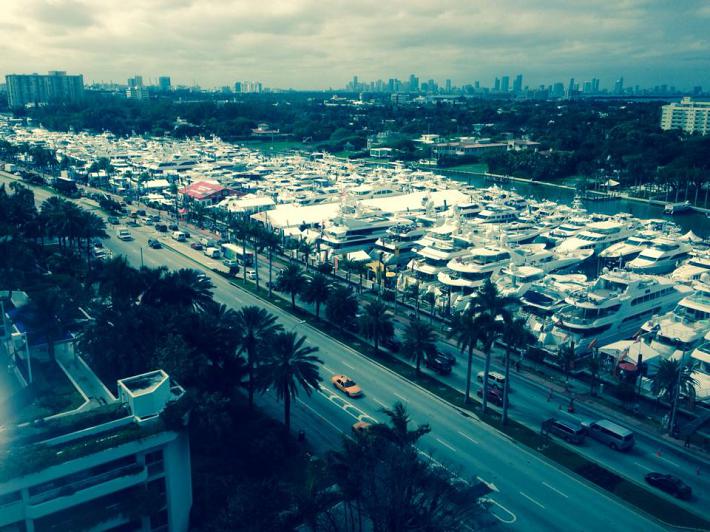 Yacht and Brokerage Show in Miami Beach 2014